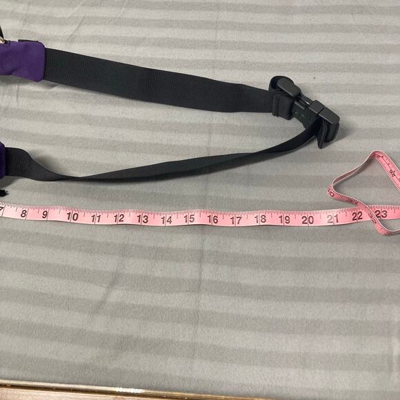Vintage LL Bean Purple and Black Waist Fanny Pack. Pre-Owned Good Condition - Picture 9 of 11